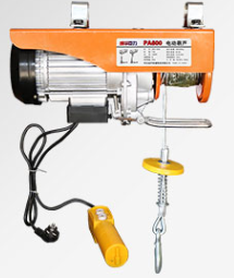 飛機(jī)制造冠航微型電動(dòng)葫蘆起吊零部件