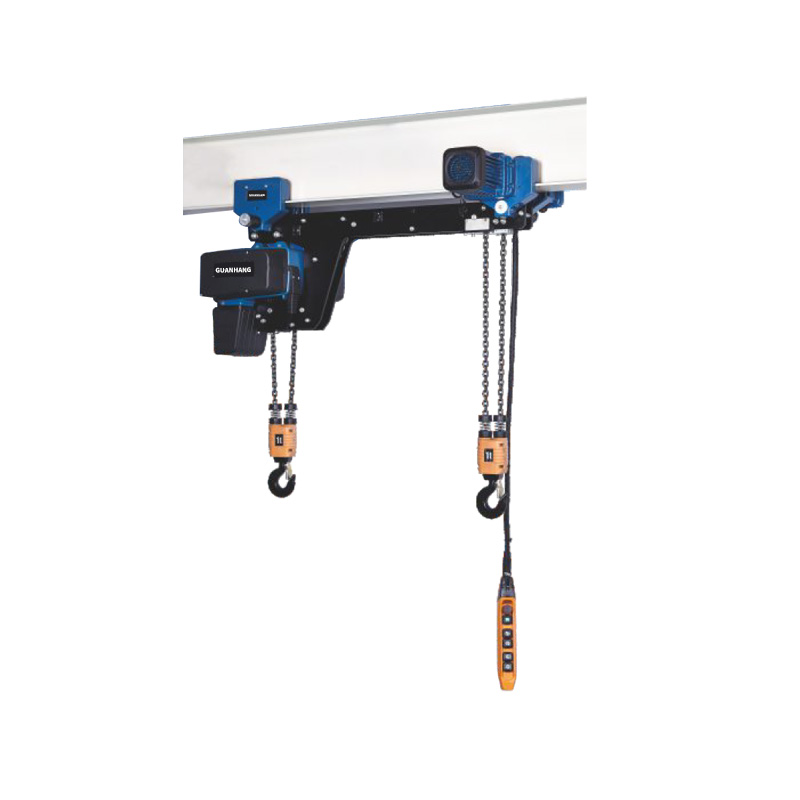 冠航歐式電動環鏈葫蘆(雙鉤)