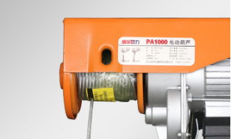 鋼絲繩電動葫蘆升降擋板，實現煤與矸石高效分運