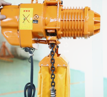 環鏈電動葫蘆初次通電，電機不動的解決方案