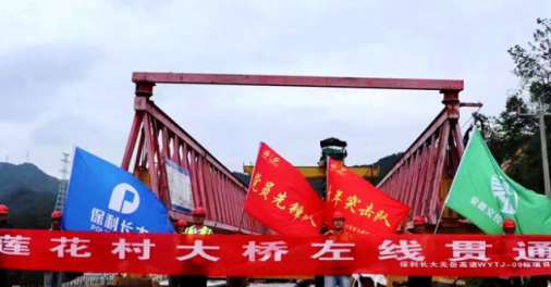 鋼絲繩電動葫蘆順利完成蓮花村大橋混凝土箱梁精準(zhǔn)吊裝任務(wù)